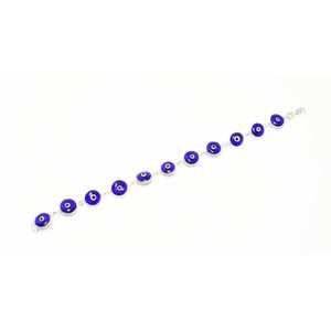 Bracelet tennis en argent sterling 925 avec motif œil porte-bonheur, nouvelle collection tendance - Product Image 4