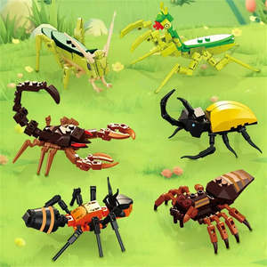 Construction for Lego Moc Insecte-Educational Plastic <b>Building</b> Blocks Sets for 5 to 7 Years Creative <b>Model</b> with Pcs - Product Image 2