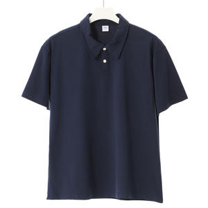 Camiseta Polo de Marca Estadounidense de Moda para Hombre, Peso Pesado 240g, Antibacteriana 7A, Solona, Cuello Solapa, Color Puro, Manga Corta, Protección Solar - Product Image 5