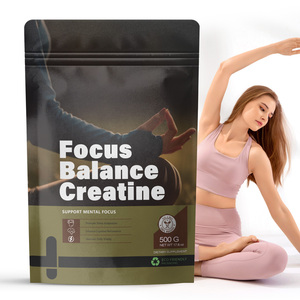 Créatine monohydrate en poudre pour adultes, certifiée HACCP, NSF, ISO, GMP, Focus Balance, solutions de marque privée et de personnalisation. - Product Image 1