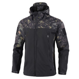 Men's <b>Lightweight</b> <b>Waterproof</b> <b>Breathable</b> Windbreaker <b>Jacket</b> with Stand Collar and Front Logo-Outdoor Sportswear - Product Image 5