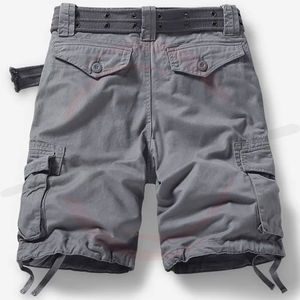 Pantalones cortos cargo de verano con logotipo personalizado para hombre 100% pantalones cortos de trabajo de camuflaje de algodón respetuosos con el medio ambiente y servicio OEM de muestra gratis disponible - Product Image 5