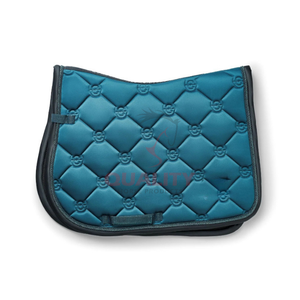 Tapis de selle équestre anglais de luxe maille respirante doublure douce tissu matelassé durable soutien confortable tapis de selle conçu - Product Image 4