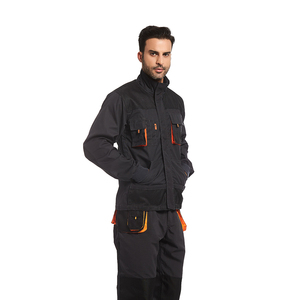 Fabricant professionnel de vêtements de travail 100% coton à manches longues costume de travail à manches longues sécurité coton uniforme de travail - Product Image 4