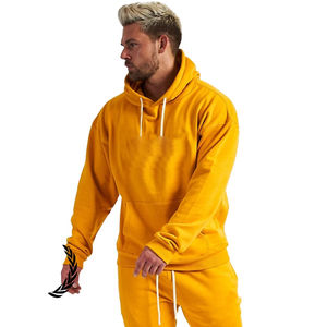 500 Gsm sweat à capuche bouffée impression poids lourd Boxy hommes Double couche surdimensionné 400gsm luxe pull coton recadrée sweats à capuche personnalisés - Product Image 6