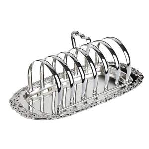 <b>Bread</b> Rack Stainless Steel 6 Slote Slicing Custom Toast Serving Rack Stand Holder - Product Image 1
