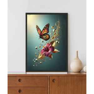 Mariposa Acrílico LED Luz Arte de pared Premium Iluminación LED Decoración de pared - Product Image 1