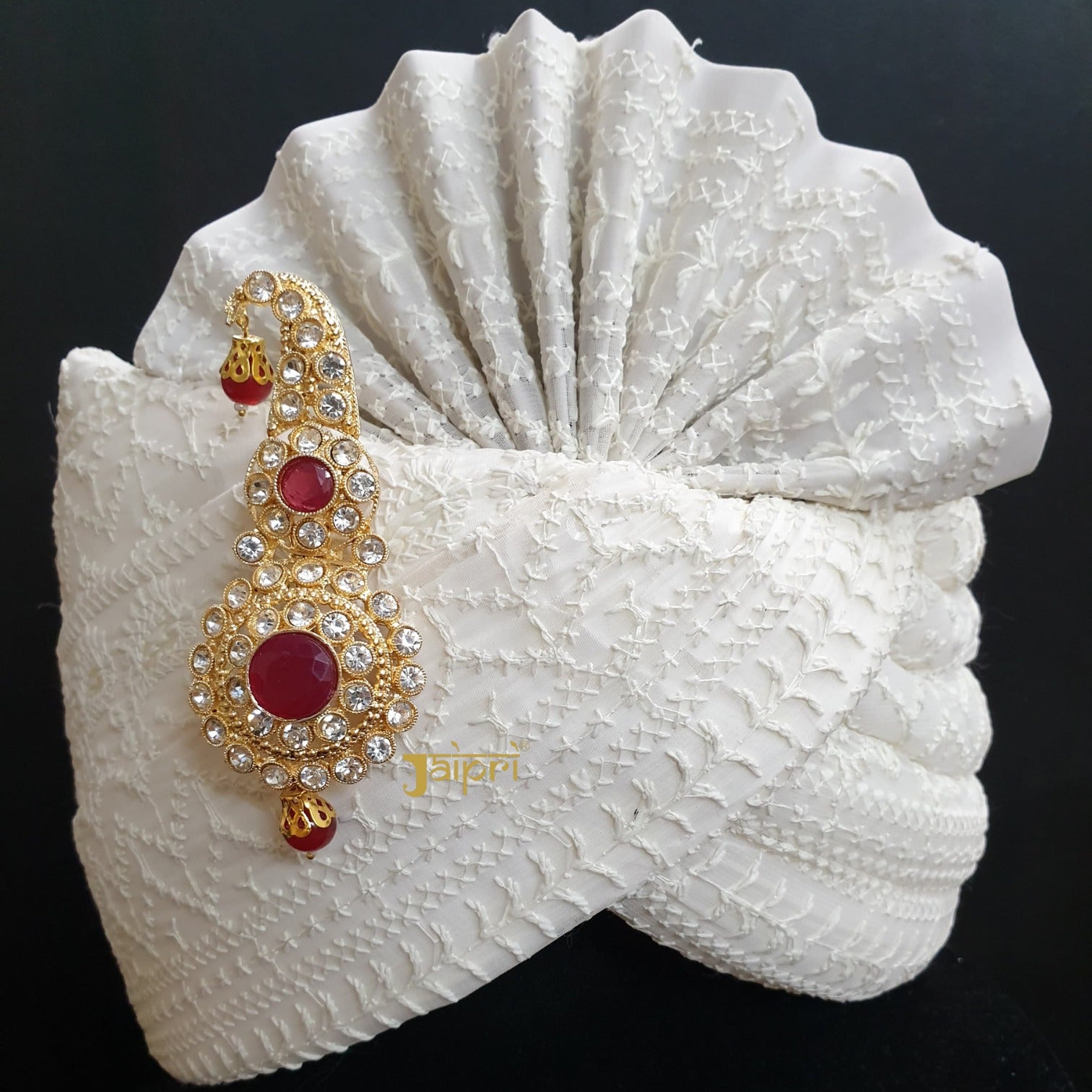 Indian Wedding Groom Turban Safa Traditional Elegant