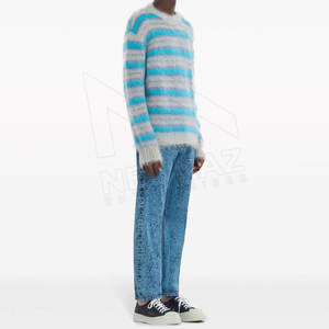 Personnalisable Super Qualité Mohair Jersey Full Sleeve avec Dernier Style Respirant et Anti-rétrécissement Private LabelJersey - Product Image 4