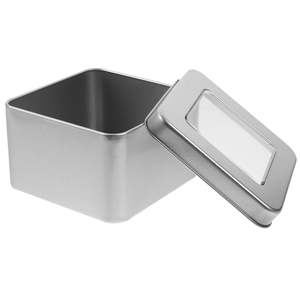 Caja de dulces de metal Antiguo Real con toque dorado, ideal para embalaje y decoración de regalos de eventos tradicionales - Product Image 1