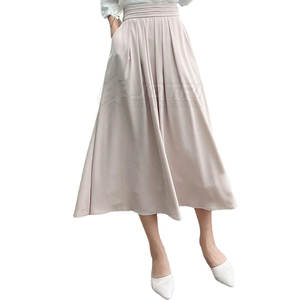 Falda de algodón de moda para mujer Precio al por mayor 2025 Falda de algodón de la mejor calidad para mujer en Moq bajo - Product Image 2