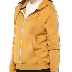 Hoodies d'hiver respirants de haute qualité, logo et taille personnalisés, séchage rapide, 100% coton, impression, pour femmes - Product Image 1