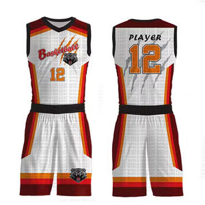 Bsci, poliéster, ropa deportiva al por mayor 2019 nuevo diseño personalizado camisetas de baloncesto fabricante de China Bienvenido OEM / ODM - Product Image 1