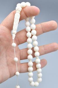 Alta calidad 100 Beats Buffalo Bone Tasbih Oración islámica Misbaha Bone Bead Subha de calidad natural para la oración musulmana a bajo precio - Product Image 4