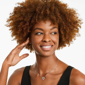 Collier Moissanite de style tennis étincelant avec chaîne à maillons pierres rondes en argent massif 925 Design minimaliste pour femme - Product Image 5