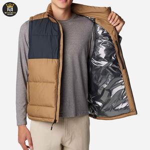 เสื้อกั๊กขนเป็ดแบบมีซิปของผู้ชายเสื้อแจ็กเก็ตฤดูหนาว - Product Image 1