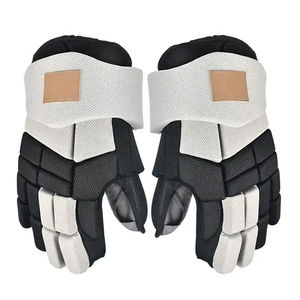 Gants de hockey sur glace durables 300GSM Construction à double couture avec mousse protectrice absorbant les chocs avec services OEM ODM - Product Image 5