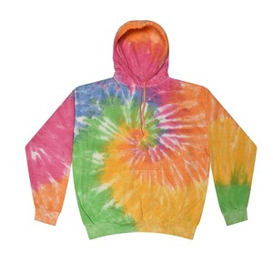 Sudaderas con capucha de invierno para hombre de alta calidad, con cremallera, efecto tie-dye, lavado ácido, transpirables, 100% algodón, cálidas, precio al por mayor - Product Image 1