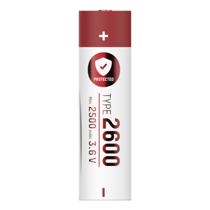 Batteria Ricaricabile Portatile 2600mAh Tipo C 18650 3.6V Li-ion ad Alta Densità Energetica Ecologica 1000 Cicli Ni-Mn-Co-O2 - Product Image 1