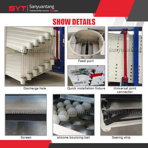 קוורץ וסיליקה חול קוורץ וסיליקה מלבני מסך חדר כושר מרובע - Product Image 6