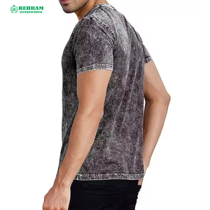 Behram International <b>Men</b> <b>Clothing</b> <b>Pakistan</b> Manufacturer Wholesale Shirts Loose Fit 100% Cotton Casual Custom Color T-shirt 200g - Product Image 6
