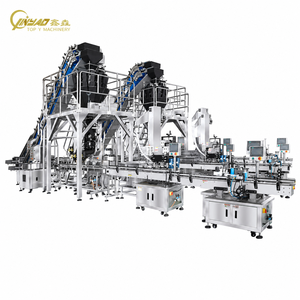 Ligne de production entièrement automatique pour le comptage, le remplissage et l'embouteillage de bonbons gélifiés en granulés et de friandises molles - Product Image 1