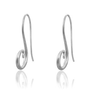 Boucles d'oreilles en argent sterling 925, légères, luxueuses, pour fiançailles, mariage, anniversaire, fête, cadeau, bijoux - Product Image 2