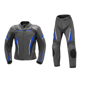 2026 Custom Design Breathable Solid Color Waterproof Sportswear Light Weight Leather Motorbike Suit - Product Image 5