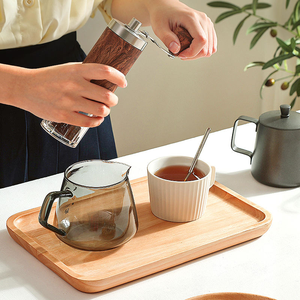 Bandeja de Comida para Cocina con Asas, Exquisita Bandeja de Madera Perfecta para Desayunos y Aperitivos - Product Image 2