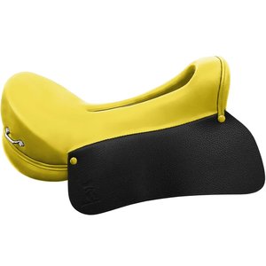 อานม้าแข่งแบบอังกฤษ หนังหลากสี น้ำหนักเบา 3 กก. คุณภาพสูง ออกแบบพิเศษ โครงไฟเบอร์กลาส ขนาดเบาะ 16-18 นิ้ว - Product Image 1