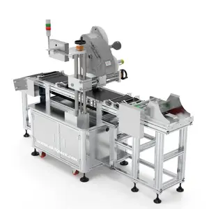 Labeling Machine With Paging Machine SKILT Auto High Speed Hang Tag Bag Paging Labeling Machine Label Applicator Manufacturer Since 1998