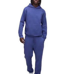 Vente chaude séchage rapide hommes survêtements tenue décontracté confortable décontracté ajustement lourd poids hommes porte porter survêtement - Product Image 1