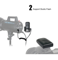 Disparador Godox, receptor de disparador de Flash inalámbrico de canales CT16 solo para Flash de estudio