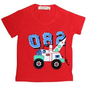 T-shirt pour nouveau-né garçon - Rouge - Product Image 1