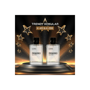 Set de Perfumes de Moda para Mujer, 2 K-451 y K-299, Bruma Corporal de 100 ml, Perfume Portátil con Aroma Afrutado y a Coco - Product Image 5