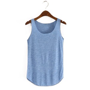 Débardeurs respirants pour femmes en gros personnalisé pour les dames avec Logo personnalisé Gym débardeur femmes été - Product Image 2