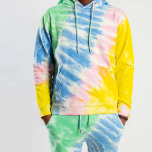 Vêtements de détente imprimés à capuche élégants et confortables pour un usage décontracté, activités hivernales en plein air, combinaison relaxante 100% coton - Product Image 1