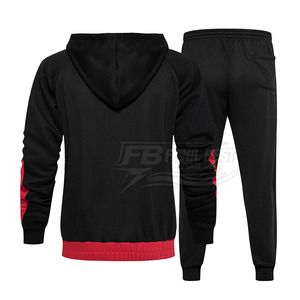 ชุดวอร์มผู้ชายผ้าฝ้าย 100% ดีไซน์ทันสมัย ออกแบบโลโก้ของคุณเองได้ พร้อมฮู้ด ซิปหน้า ระบายอากาศได้ดี มีไซส์ใหญ่พิเศษ สำหรับฤดูหนาว - Product Image 2