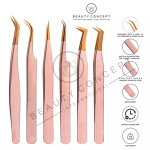 Pince à épiler en acier inoxydable de la plus haute qualité par Beauty Concept International - Product Image 2