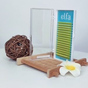 Elfa ขนตาปลอมแบบเส้นใยแคชเมียร์สีดำด้านสำหรับต่อขนตาเพิ่มวอลลุ่มแบบดั้งเดิม - Product Image 3