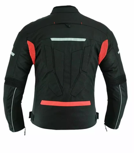 Chaquetas de moto de cuero personalizadas para hombres Chaquetas de moto profesionales de mejor diseño al por mayor - Product Image 3