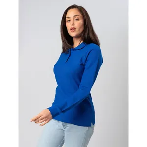 Women's Evolution LS Custom Promotional <b>Polo</b> Shirts for Merchandising - Product Image 3