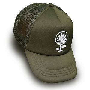 Gorra de camionero de béisbol de 5 paneles nueva y personalizada, elegante malla bordada para viajes informales al aire libre, estilo de moda - Product Image 4