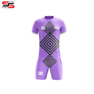 ชุดฟุตบอลผ้าโพลีเอสเตอร์แบบซับลิเมชันแห้งเร็วชุดฟุตบอล100% - Product Image 6