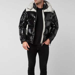 Vestes à bulles coupe-vent sur mesure OEM pour hommes, vêtements décontractés de haute qualité pour les activités de plein air, vente en gros, nouvelle collection - Product Image 3