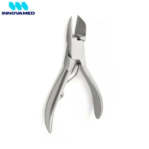 Kit manuel de podologie pour enlever les ongles des orteils Pince à ongles épaisse en acier inoxydable Ciseaux Pince à épiler Lime à ongles Instruments de podologie - Product Image 2