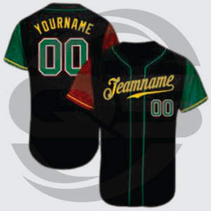Los uniformes de béisbol y softbol personalizados de Qurma Sports diseñan sus propios conjuntos de camisetas transpirables de talla grande disponibles - Product Image 5