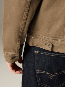 Chaquetas Vaqueras Vintage de Invierno para Hombre, Personalizadas, con Logotipo Frontal, Resistentes al Viento, Transpirables, 100% Algodón, Ropa Exterior Informal de Alta Calidad, MOQ 10 Piezas - Product Image 4