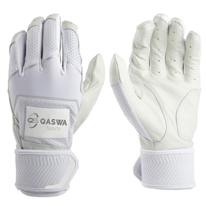 Gants de Frappeur de Baseball en Cuir Véritable Frappeur de Baseball 2024 Top Vente Souper Qualité Gants de Conception Personnalisée - Product Image 1