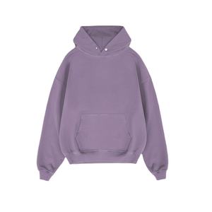 Sudaderas con capucha lavadas con ácido de primera calidad al por mayor Sudadera con capucha con hombros caídos Sudadera con capucha funcional y cremallera de gran tamaño Sudadera con capucha de peso pesado para hombres - Product Image 1